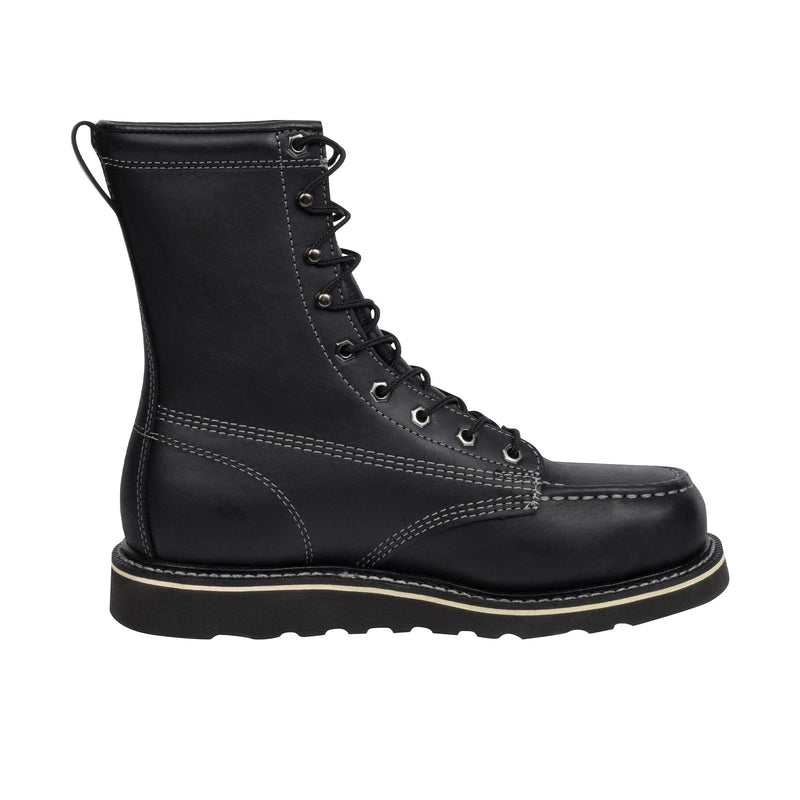 Load image into Gallery viewer, Thorogood American Heritage Midnight Series 8 Inch Moc Steel Toe Inner Profile
