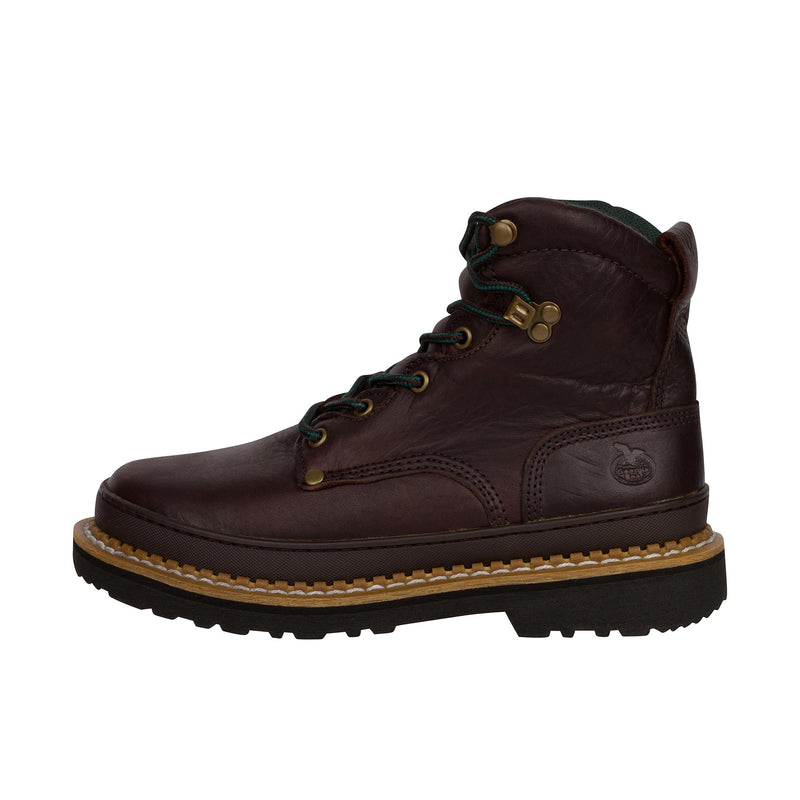 Load image into Gallery viewer, Georgia Boot Giant 6 Inch Soft Toe Left Profile
