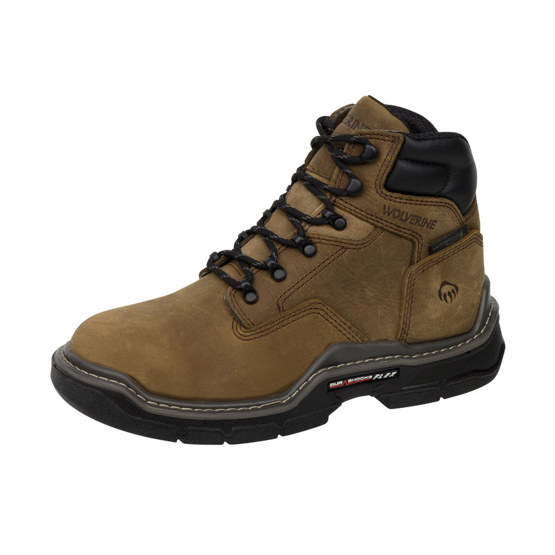 Load image into Gallery viewer, Wolverine Raider Durashock Soft Toe Left Angle View

