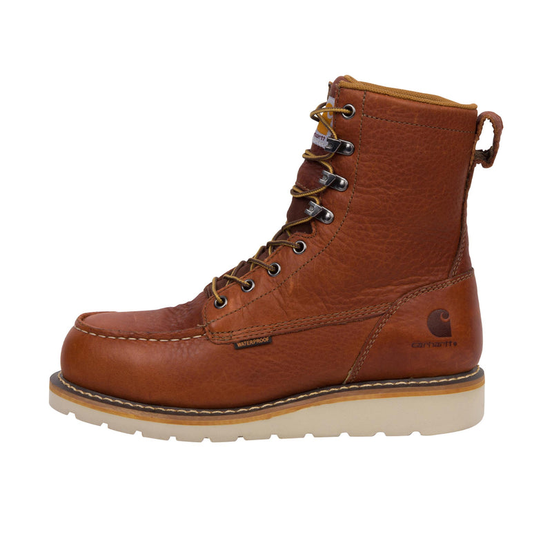 Load image into Gallery viewer, Carhartt 8 Inch Moc Steel Toe Left Profile
