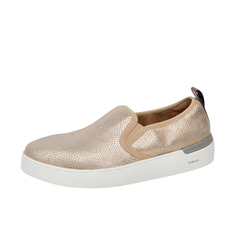 Rockport Work Womens Parissa Slip On Composite Toe Gold – Shoeteria