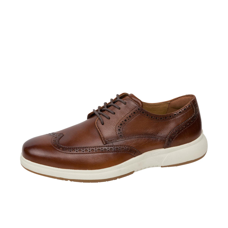 Load image into Gallery viewer, Florsheim Flair Work Wingtip Oxford Steel Toe Left Angle View

