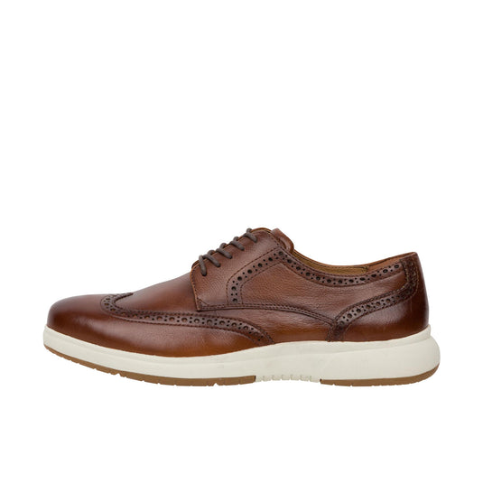 Florsheim Flair Work Wingtip Oxford Steel Toe Left Profile