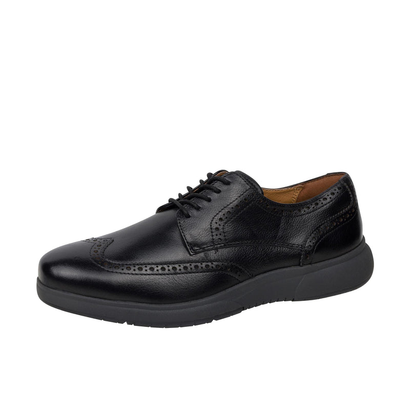 Load image into Gallery viewer, Florsheim Flair Work Wingtip Oxford Steel Toe Left Angle View

