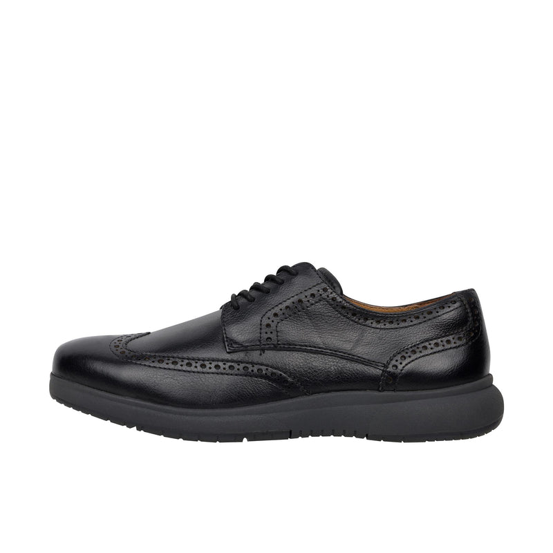 Load image into Gallery viewer, Florsheim Flair Work Wingtip Oxford Steel Toe Left Profile
