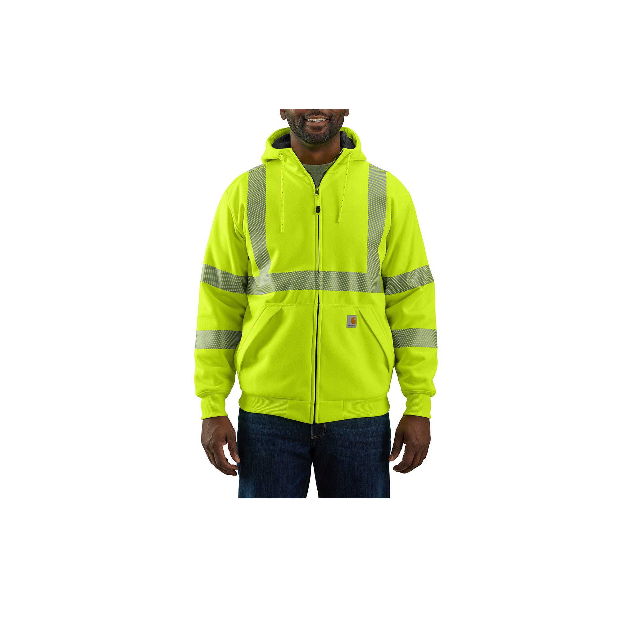 Carhartt High Visibility Long-Sleeve Class 3 T-Shirt Brite Lime