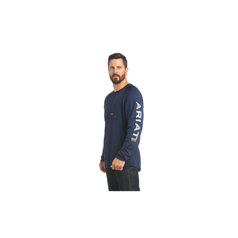 Load image into Gallery viewer, Ariat Rebar Heat Fighter LS T Front View
