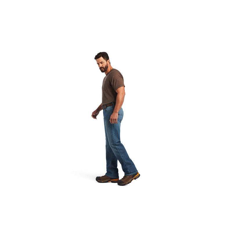 Load image into Gallery viewer, Ariat M5 Straight DuraStretch Basic Stackable Straight Zoomed Out Front View
