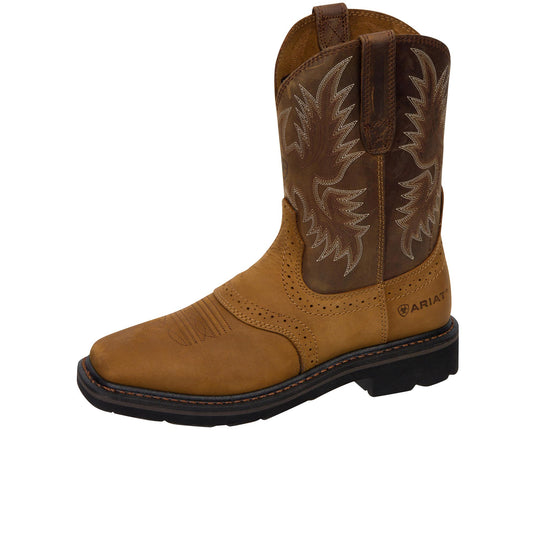 Ariat Sierra Wide Square Toe Soft Toe Left Angle View