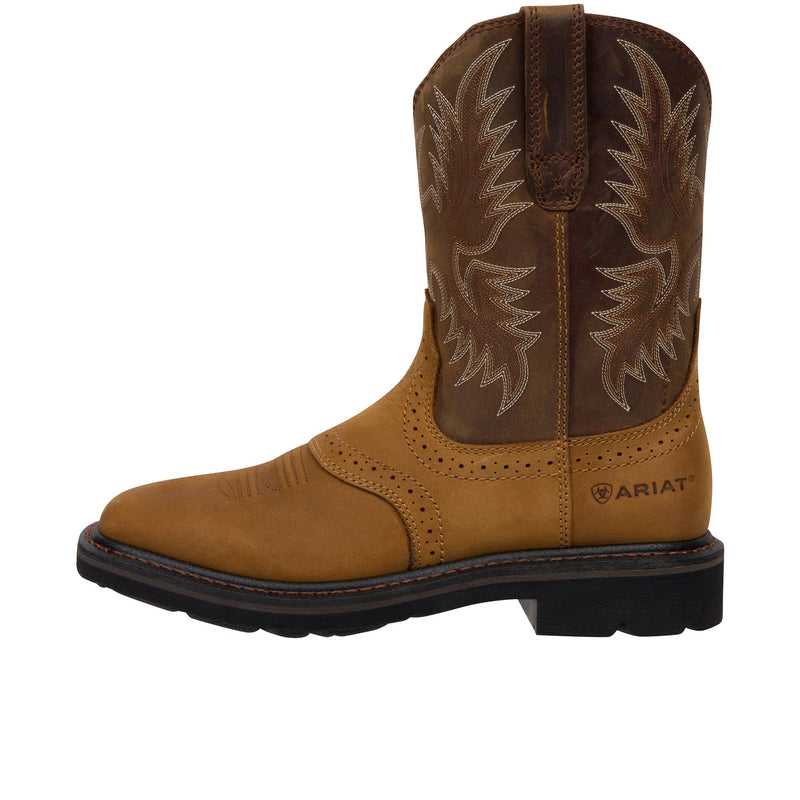 Ariat Sierra Wide Square Toe Soft Toe Aged Bark Shoeteria