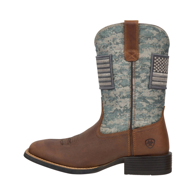 Load image into Gallery viewer, Ariat Sport Patriot Western Boot Distressed Brown

