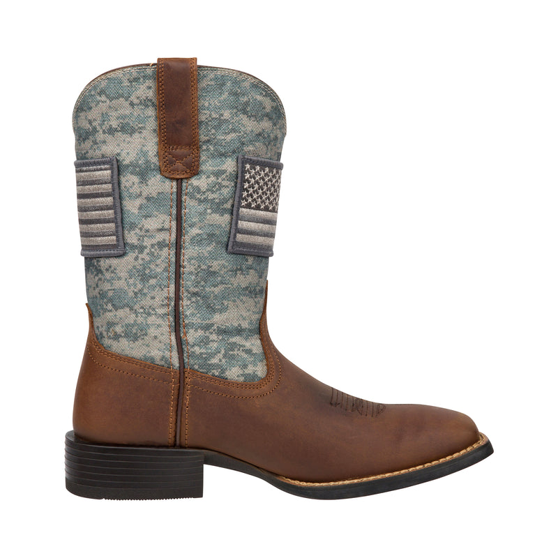 Load image into Gallery viewer, Ariat Sport Patriot Western Boot Distressed Brown
