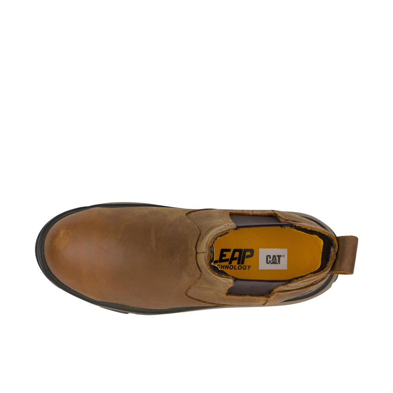 Load image into Gallery viewer, Caterpillar Exposition Chelsea Alloy Toe Top View
