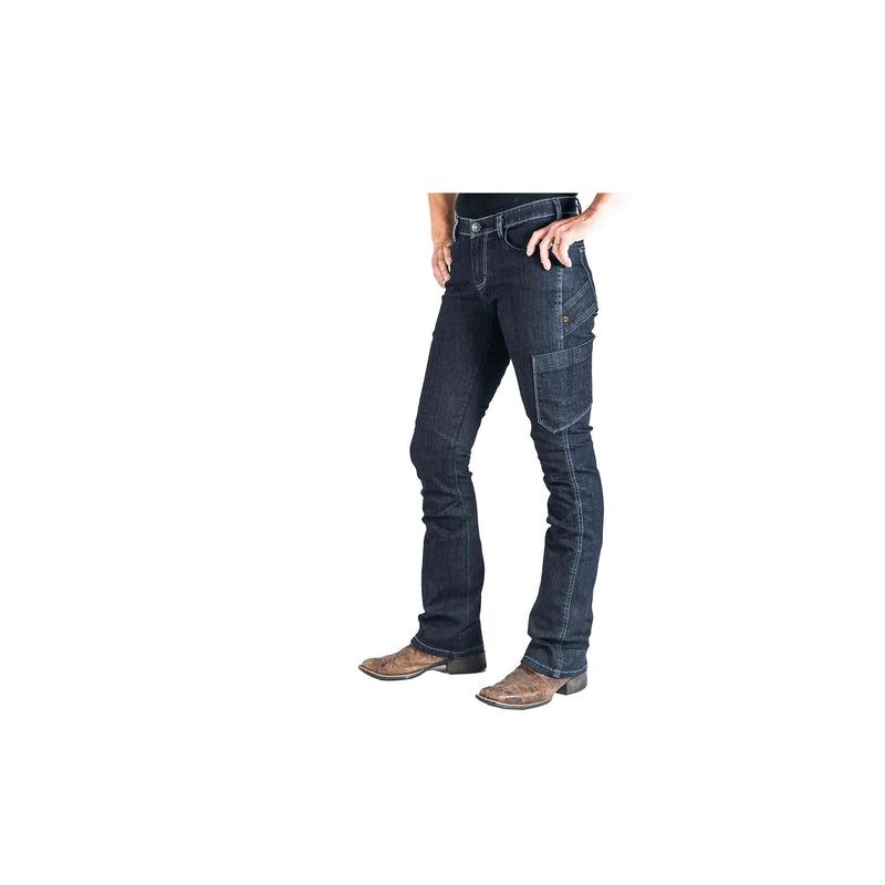 Load image into Gallery viewer, Dovetail Workwear DX Bootcut Front Right Side View
