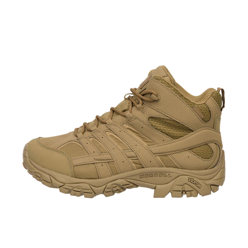 Load image into Gallery viewer, Merrell Work Moab 2 Mid Tactical Boot Soft Toe Left Profile

