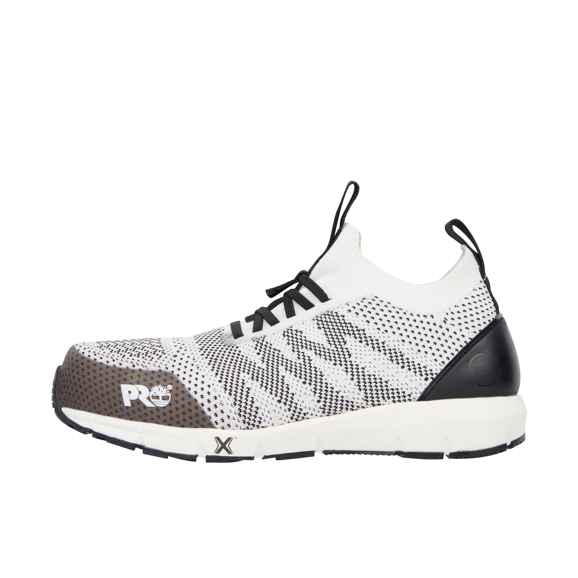 Timberland Pro Womens Radius Knit Composite Toe White Black