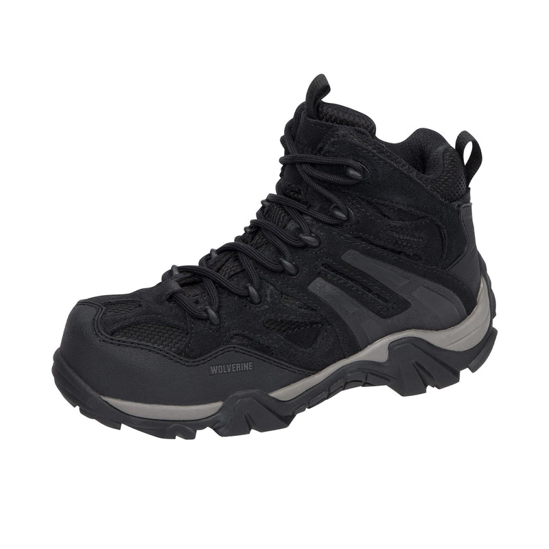 Load image into Gallery viewer, Wolverine Wilderness Composite Toe Left Angle View
