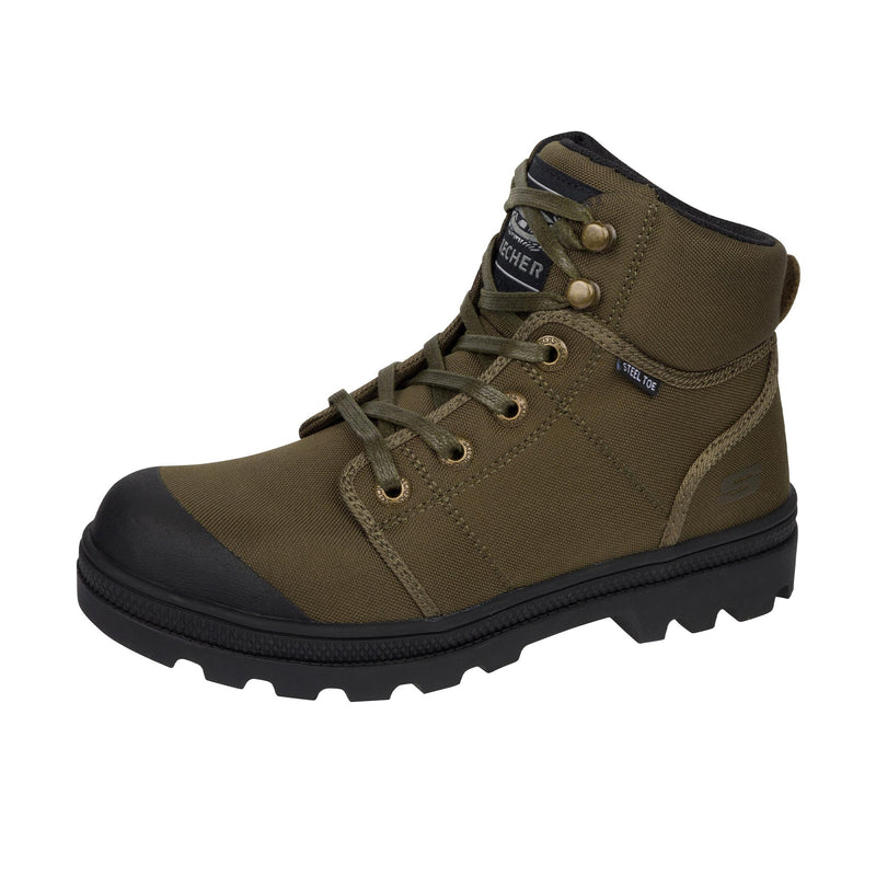 Load image into Gallery viewer, Skechers Rotund~Darragh Steel Toe Left Angle View
