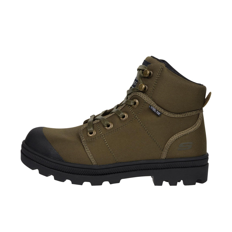 Load image into Gallery viewer, Skechers Rotund~Darragh Steel Toe Left Profile
