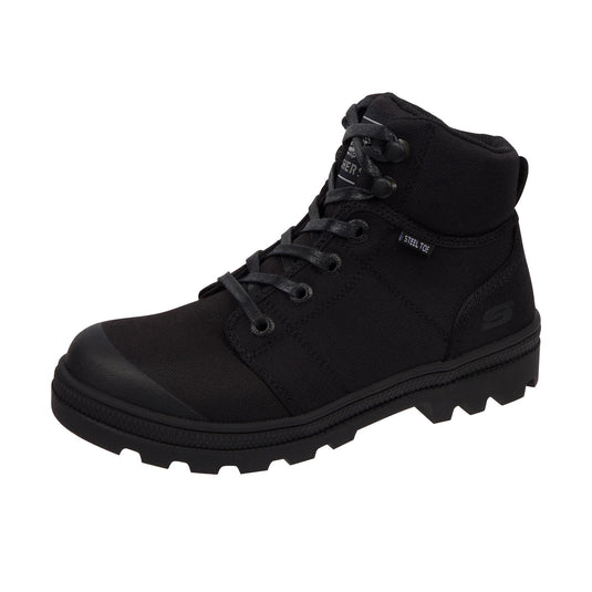 Skechers Rotund~Darragh Steel Toe Left Angle View
