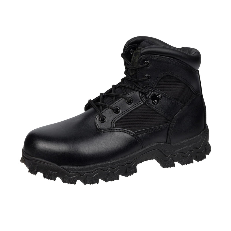 Load image into Gallery viewer, Rocky Alpha Force Public Service Boot Composite Toe Left Angle View
