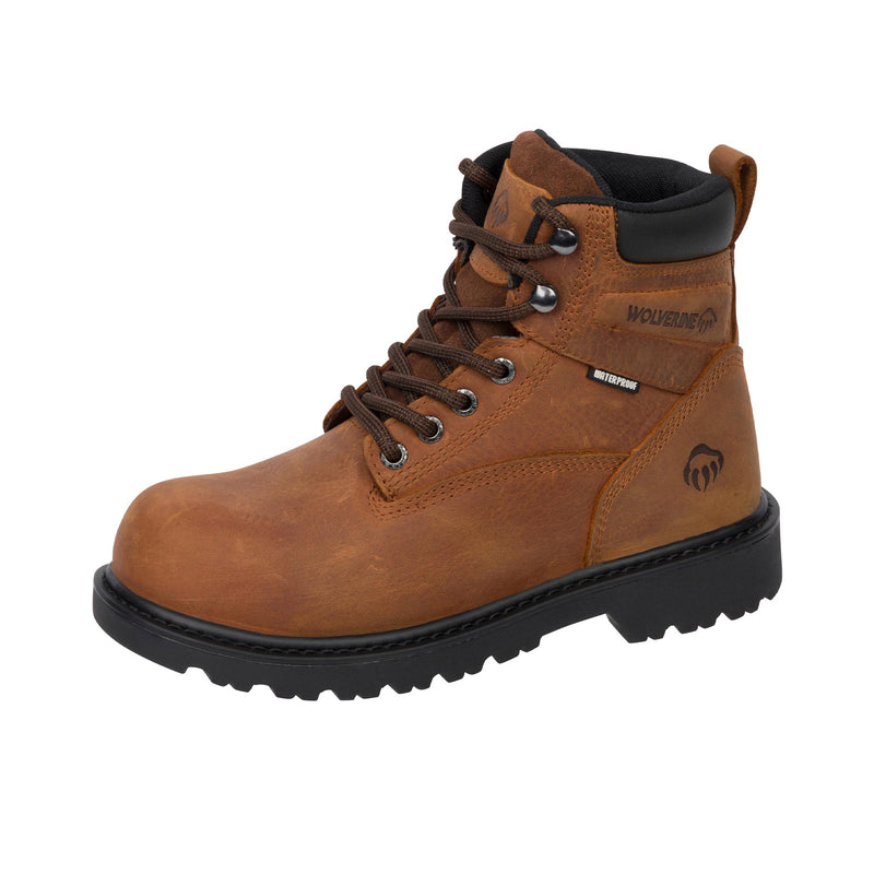 Load image into Gallery viewer, Wolverine Floorhand Steel Toe Left Angle View
