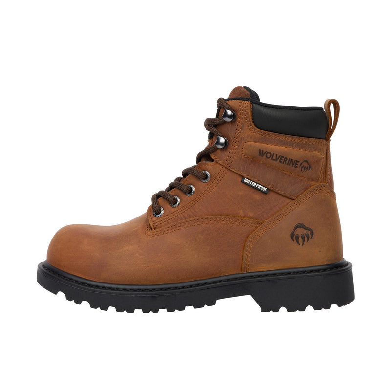 Load image into Gallery viewer, Wolverine Floorhand Steel Toe Left Profile
