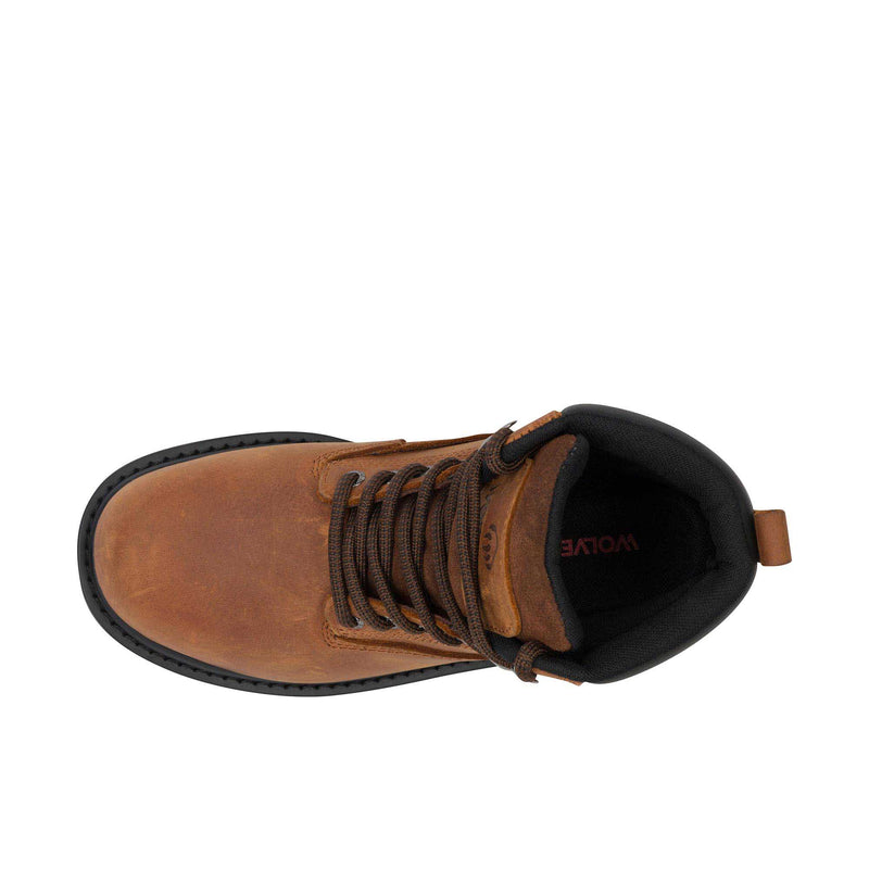 Load image into Gallery viewer, Wolverine Floorhand Steel Toe Top View
