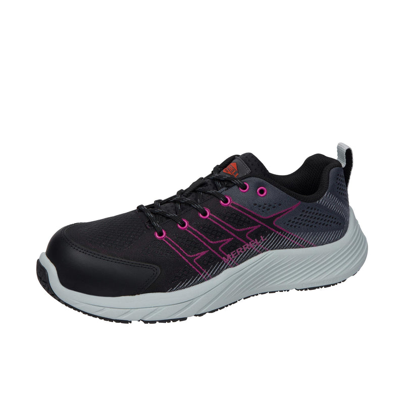 Load image into Gallery viewer, Merrell Work Moab Flight Carbon Fiber Toe Left Angle View
