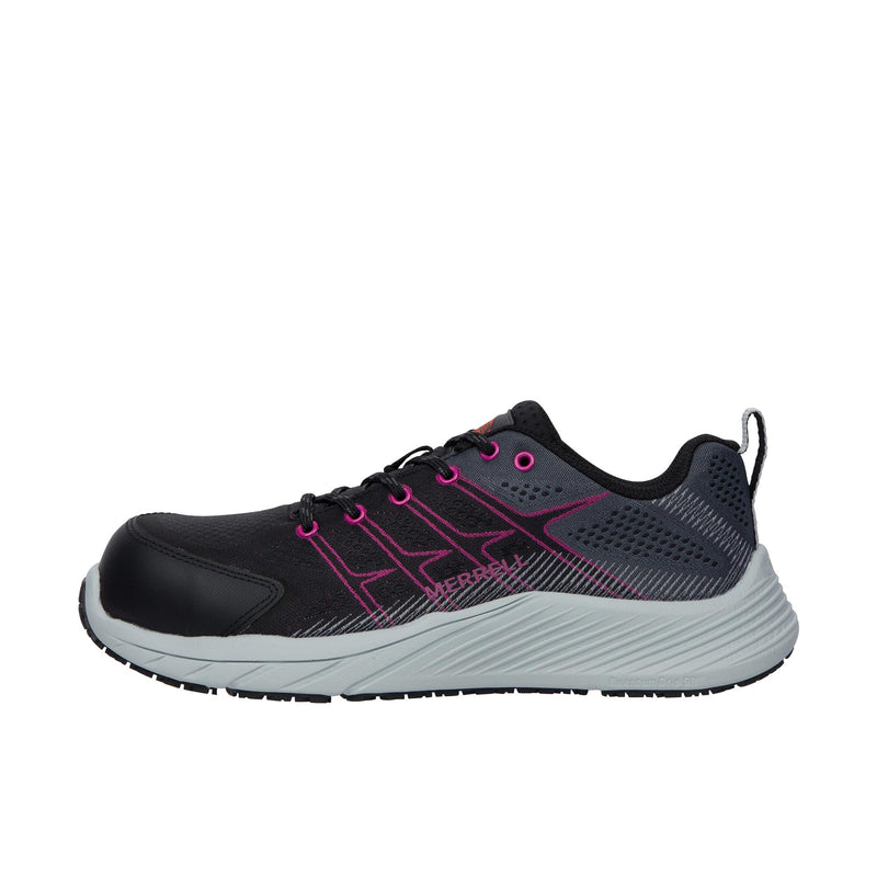 Load image into Gallery viewer, Merrell Work Moab Flight Carbon Fiber Toe Left Profile
