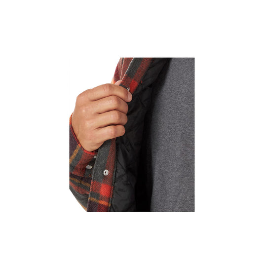 blaze orange flannel shirt