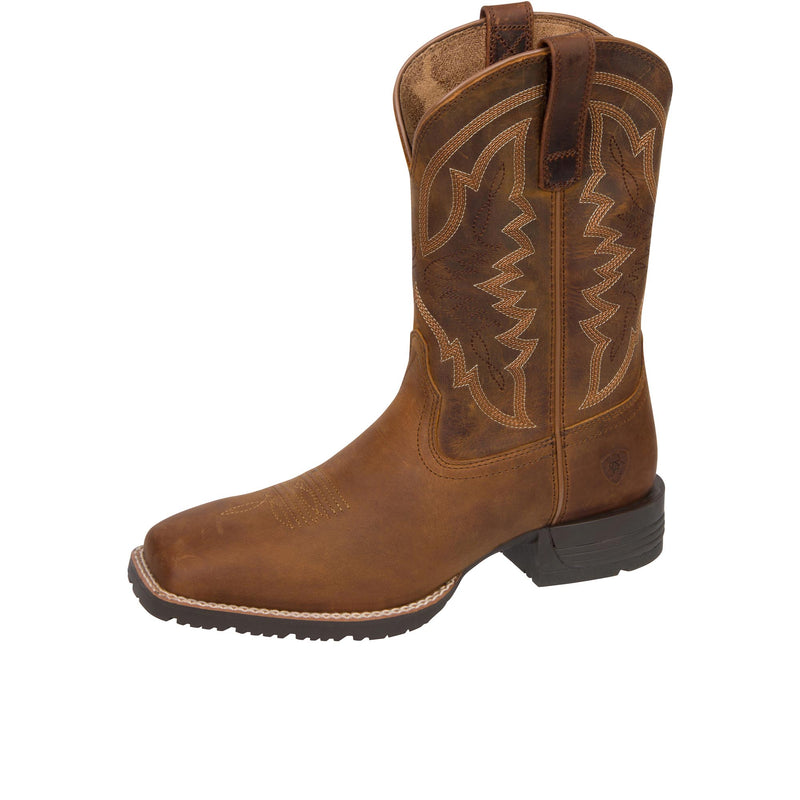 Load image into Gallery viewer, Ariat Hybrid Ranchwork Thatch Brown Left Angle View
