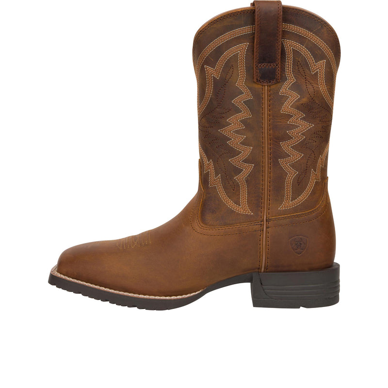 Load image into Gallery viewer, Ariat Hybrid Ranchwork Thatch Brown Left Profile
