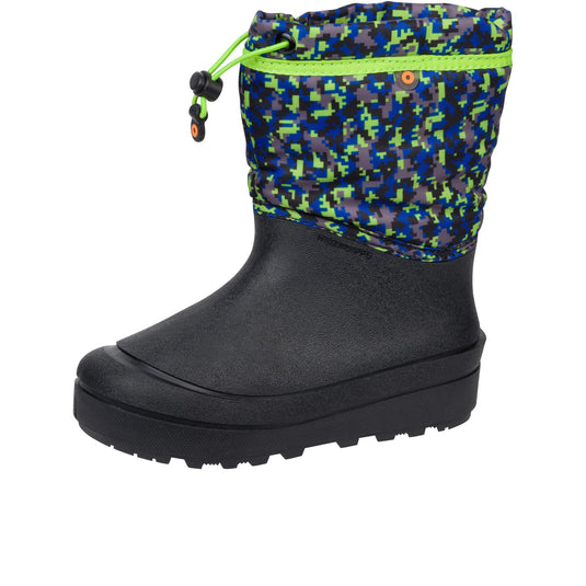 Bogs Snowshell Boot Digital Maze Left Angle View