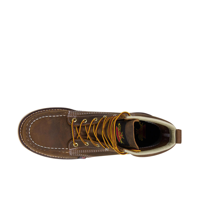 Load image into Gallery viewer, Thorogood American Heritage 6 Inch Trail Moc Toe Top View
