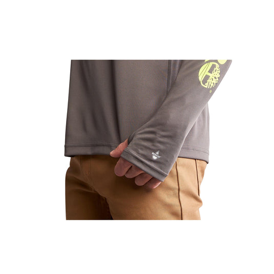 Timberland Pro Wicking Good Hoodie Close Up Left Arm Thumb Loop
