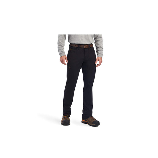 Ariat Rebar M4 Relaxed DuraStretch Made Tough Straight Leg Pant Front View