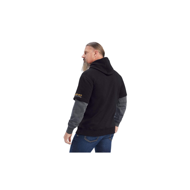 Load image into Gallery viewer, Ariat Rebar Workman Dually Hoodie Back View
