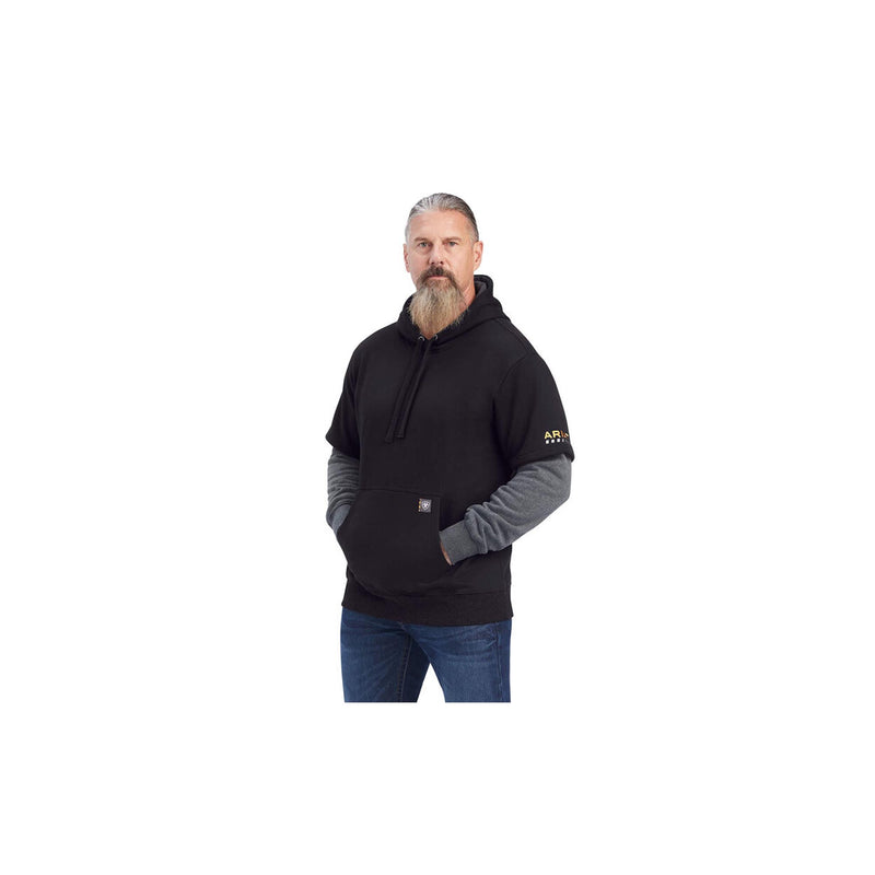 Load image into Gallery viewer, Ariat Rebar Workman Dually Hoodie Front View
