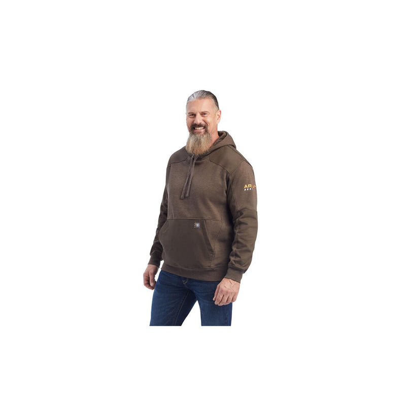 Load image into Gallery viewer, Ariat Rebar Workman DuraCanvas Hoodie Front View
