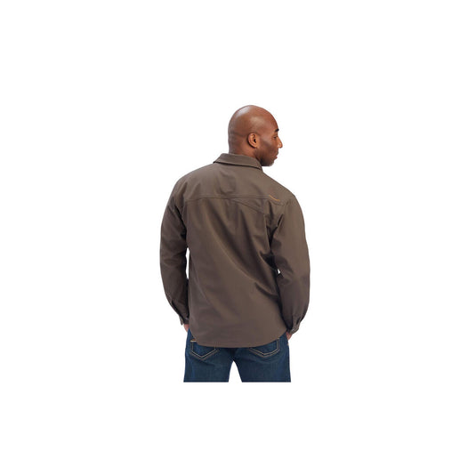 Ariat Rebar Durestretch Utility Softshell Shirt Jacket Back View