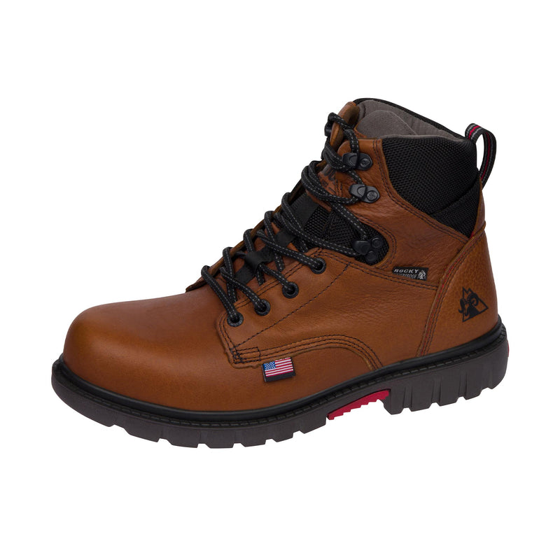 Load image into Gallery viewer, Rocky Worksmart USA Composite Toe Left Angle View
