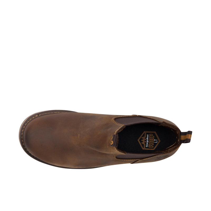 Load image into Gallery viewer, Georgia Boot AMP LT Wedge Soft Toe Top View
