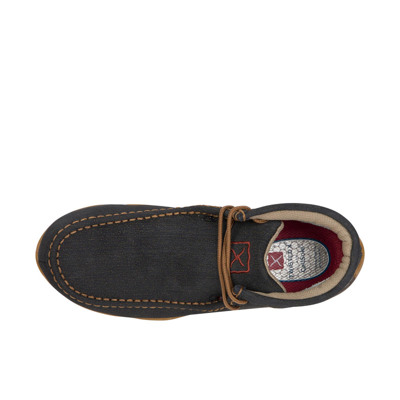 Load image into Gallery viewer, Twisted X Work Chukka Driving Moc Alloy Toe Top View
