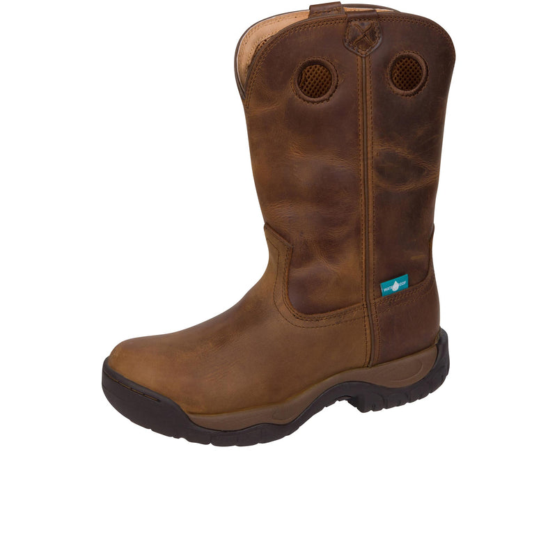 Load image into Gallery viewer, Twisted X 11 Inch All Around Work Boot Soft Toe Left Angle View
