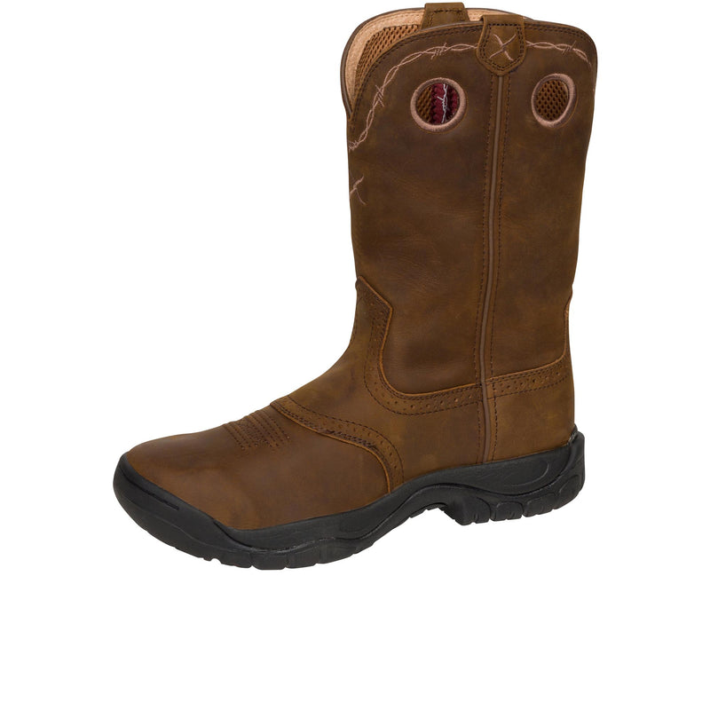 Load image into Gallery viewer, Twisted X 11 Inch All Around Work Boot Soft Toe Left Angle View
