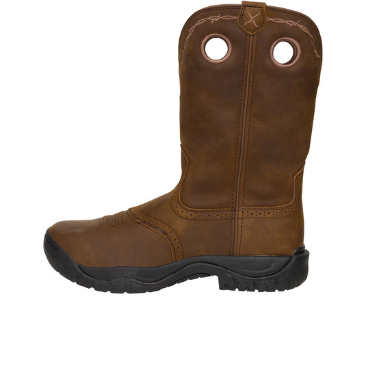 Twisted X 11 Inch All Around Work Boot Soft Toe Left Profile