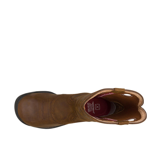 Twisted X 11 Inch All Around Work Boot Soft Toe Top View