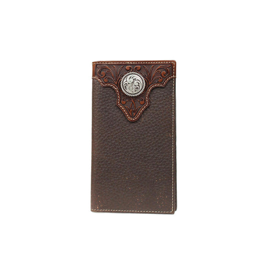 Ariat Rodeo Wallet With Embost Stiching Front View