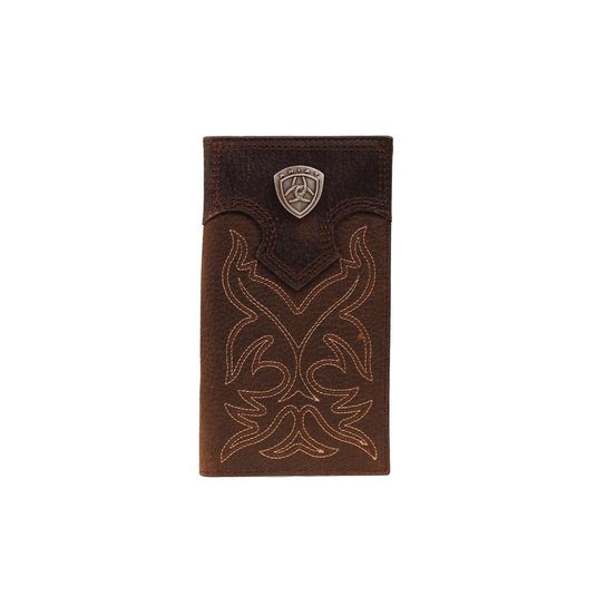 Ariat Rodeo Wallet With Stiching Detail Front View